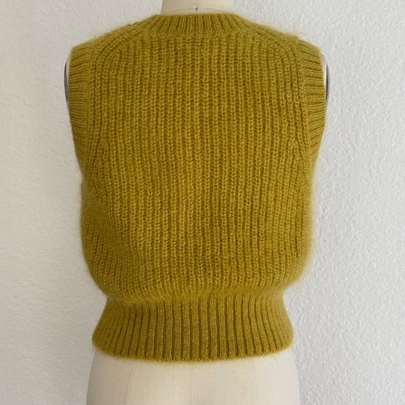 COS KNITTED MOHAIR TANK VEST Sz Xs ECU - Picture 5 of 9